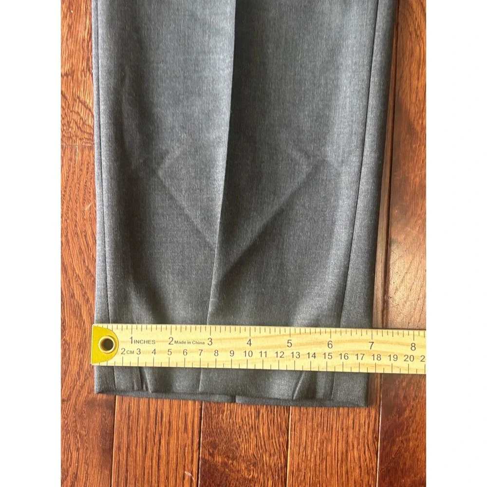 Indochino Luxury Suit Charcoal Gray Wool Cashmere Blend 2 Piece Set 42R 34x29